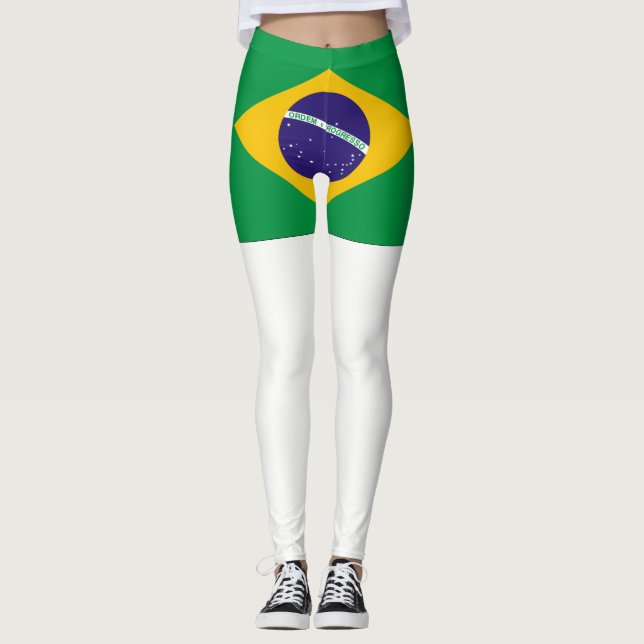 Brasilien Leggings (Framsida)
