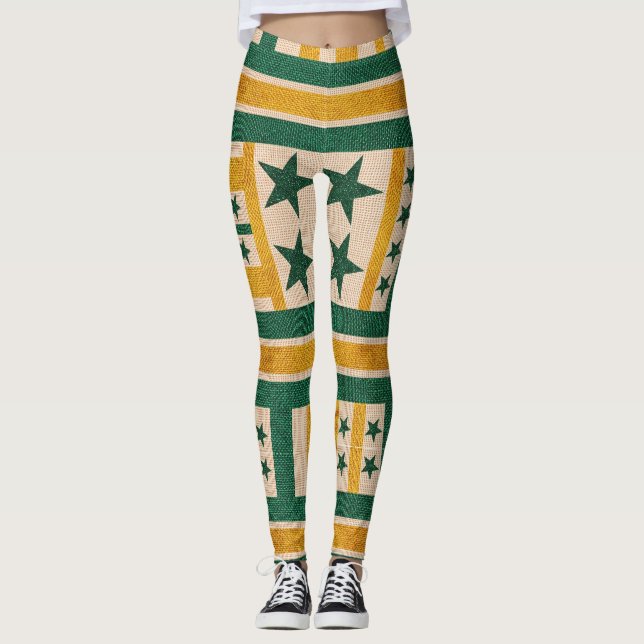 Brasilien Leggings (Framsida)