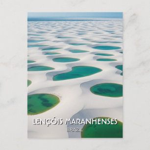 Brasilien Lençóis Maranhenses Resa Vykort