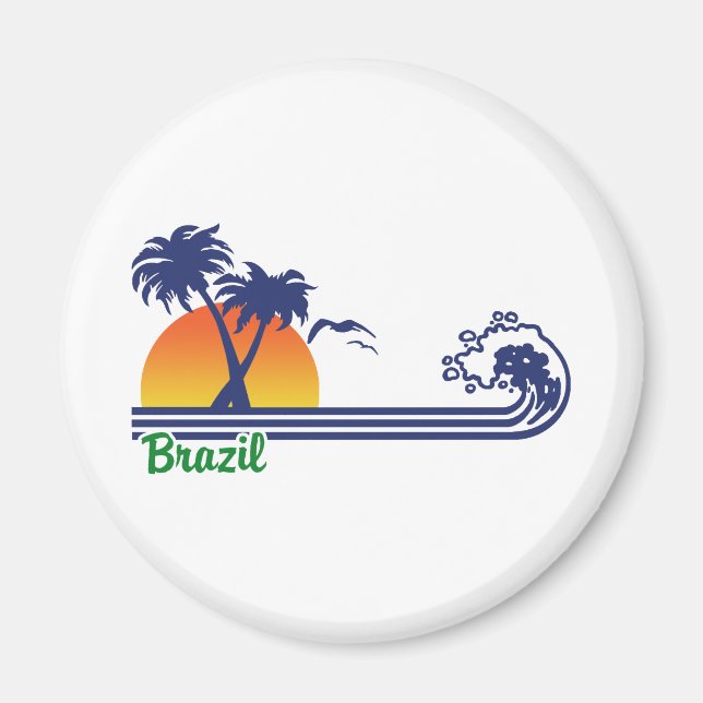 Brasilien Magnet (Framsidan)