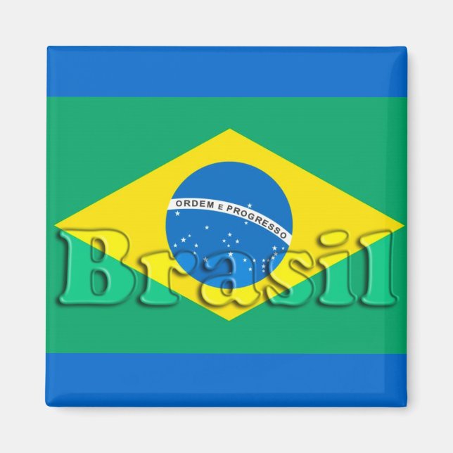 Brasilien Magnet (Framsidan)