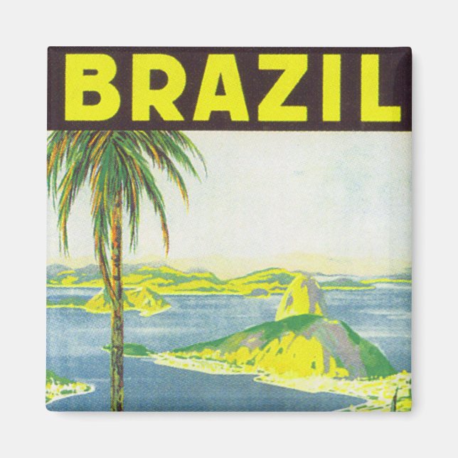 Brasilien Magnet (Framsidan)
