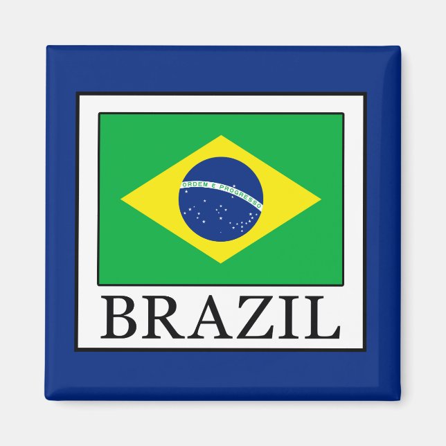 Brasilien Magnet (Framsidan)