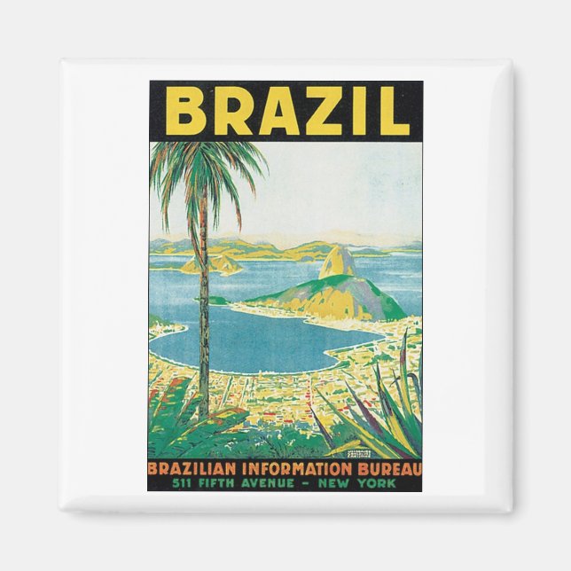 Brasilien Magnet (Framsidan)