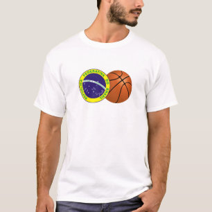 Brasilien medborgarebasketlag tee