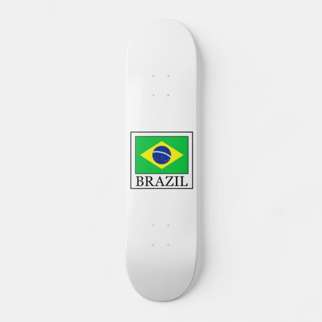 Brasilien Mini Skateboard Bräda 18,7 Cm (Framsida)