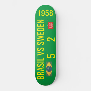 BRASILIEN MOT SVERIGE Skateboard