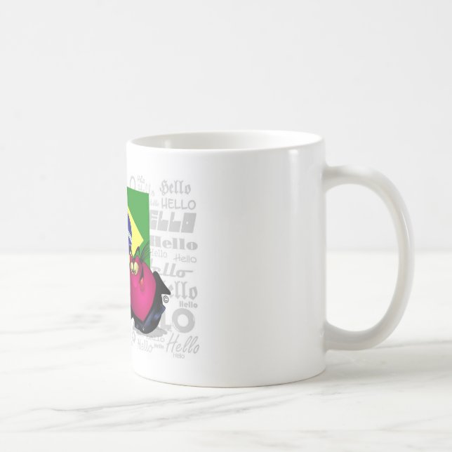 BRASILIEN - Ola Kaffemugg (Höger)