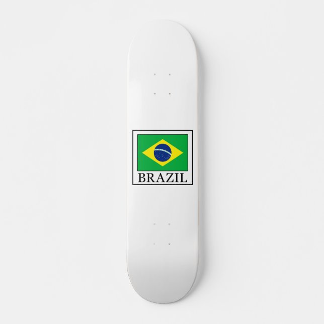 Brasilien Old School Skateboard Bräda 21,6 Cm (Framsida)