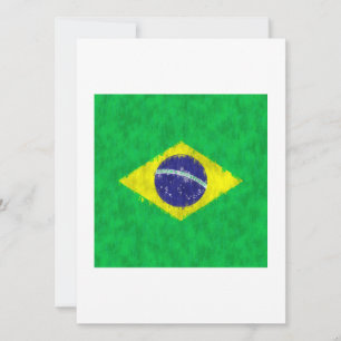 Brasilien Oljemålning Teckning Inbjudningar