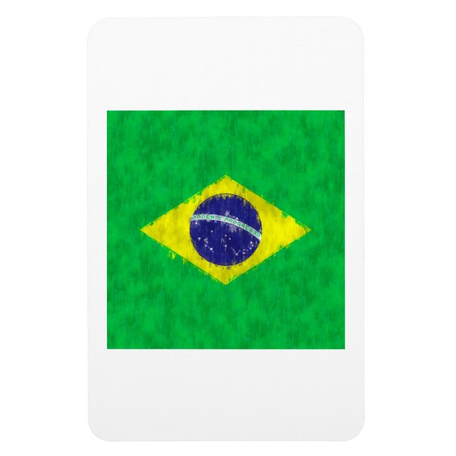 Brasilien Oljemålning Teckning Magnet (Vertikal)