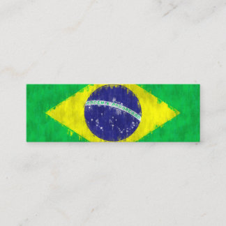 Brasilien Oljemålning Teckning Mini Visitkort