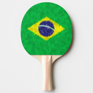 Brasilien Oljemålning Teckning Pingisracket