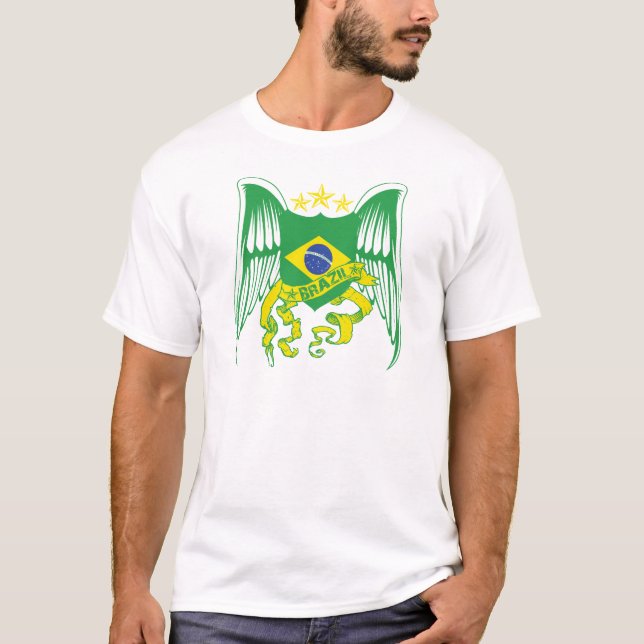 Brasilien påskyndade II Tee Shirt (Framsida)