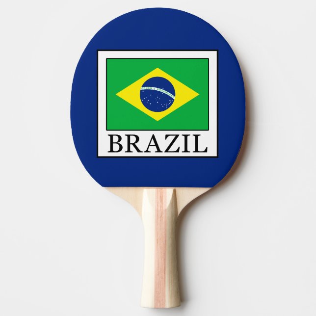 Brasilien Pingisracket (Framsidan)