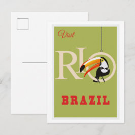 Brasilien reserereklam vykort