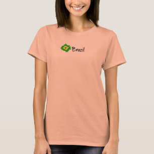Brasilien Ringer T-Shirt