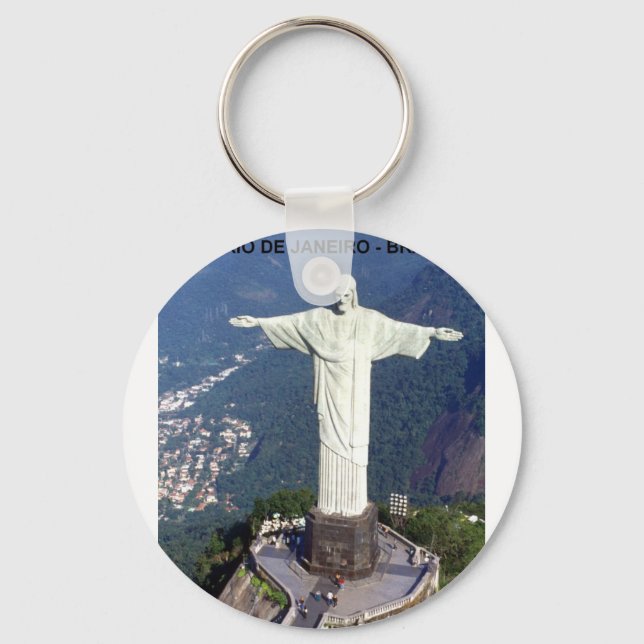 Brasilien Rio De Janeiro christ (St.K.) Nyckelring (Framsida)