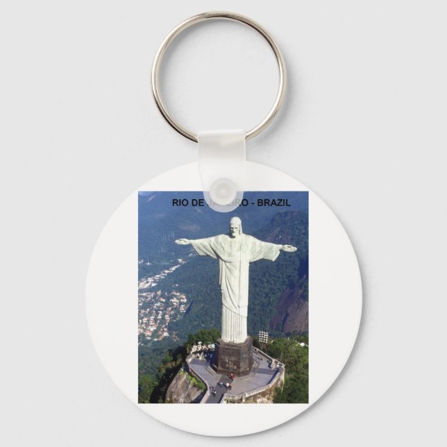 Brasilien Rio De Janeiro christ (St.K.) Nyckelring (Framsida)