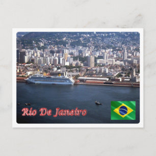 Brasilien - Rio De Janeiro - Harbour - Vykort