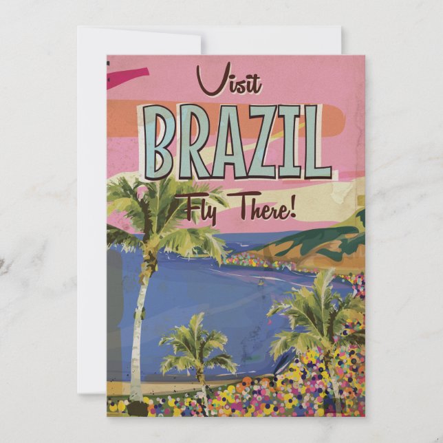 Brasilien - Rio De Janeiro Inbjudningar (Framsida)