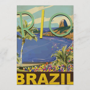 Brasilien - Rio De Janeiro Inbjudningar