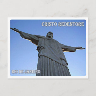 Brasilien - Rio de Janeiro - Kristus Redeemer - Vykort