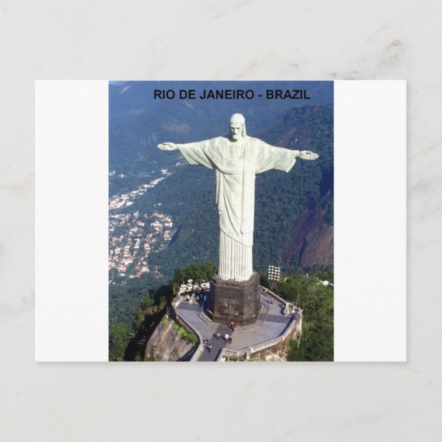 Brasilien Rio De Janeiro kristus (St.K.) Vykort (Framsida)