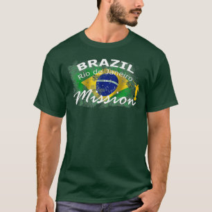 Brasilien Rio de Janeiro Mormon LDS Uppdrag Gift T Shirt