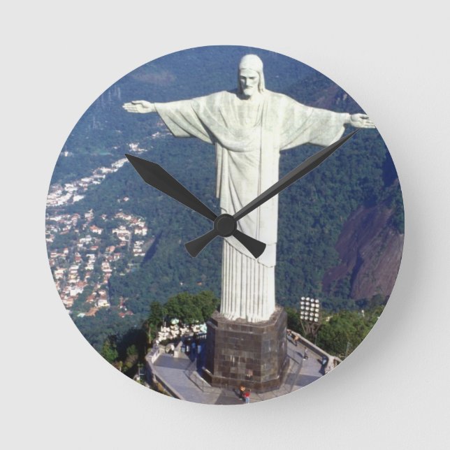 Brasilien Rio de Janeiro (nya) Jesus (St.K) Rund Klocka (Framsida)
