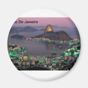 Brasilien Rio de Janeiro socker släntrar berg Magnet