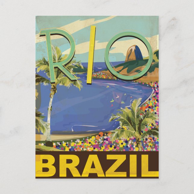 Brasilien - Rio De Janeiro Vykort (Framsida)