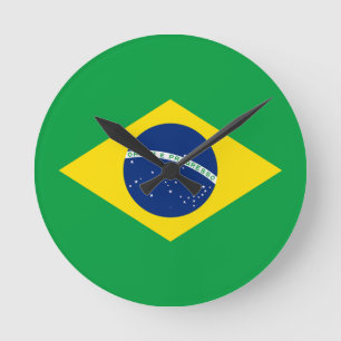 Brasilien Rund Klocka