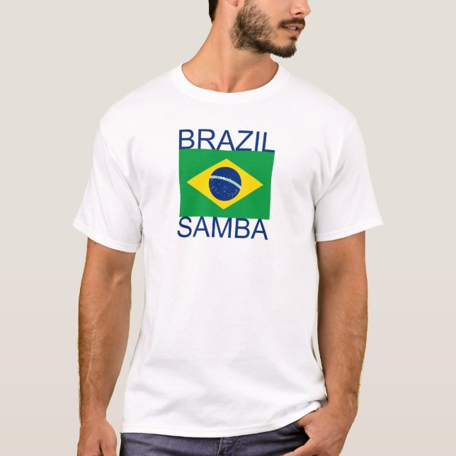 Brasilien Samba T Shirt (Framsida)