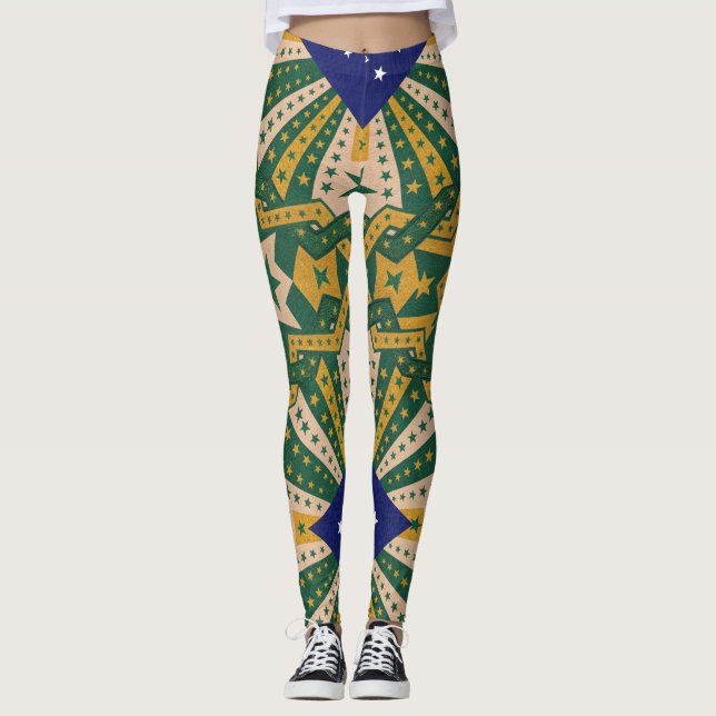 Brasilien samling leggings (Framsida)