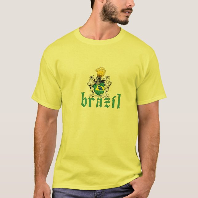 Brasilien skyddar 2side tee shirt (Framsida)