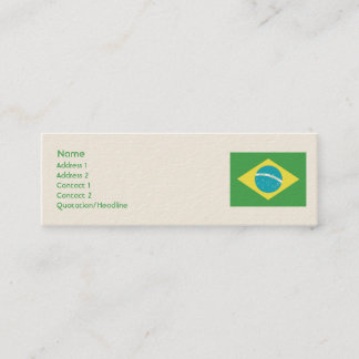Brasilien - Smala Mini Visitkort