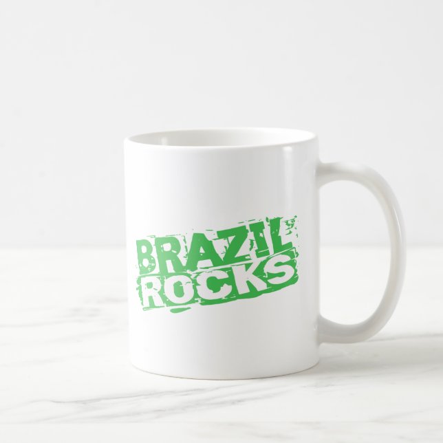 Brasilien stenar kaffemugg (Höger)