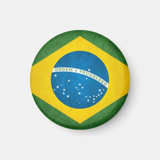 Brasilien Stil Magnet (Framsidan)