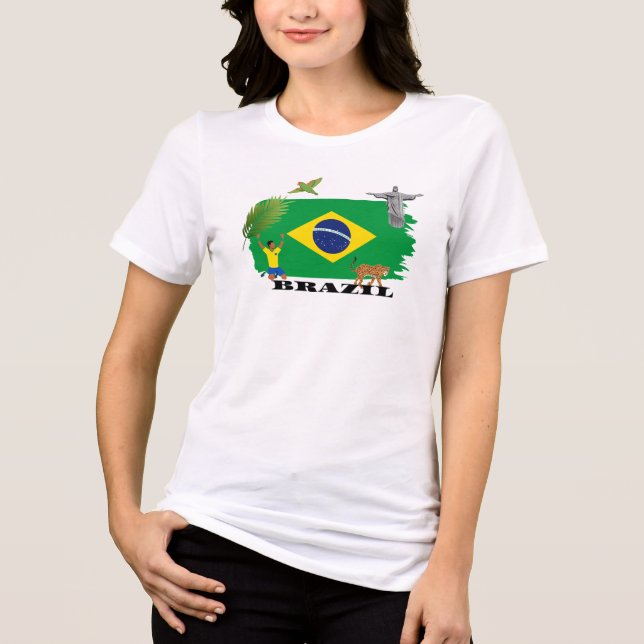 BRASILIEN T SHIRT (Framsida)