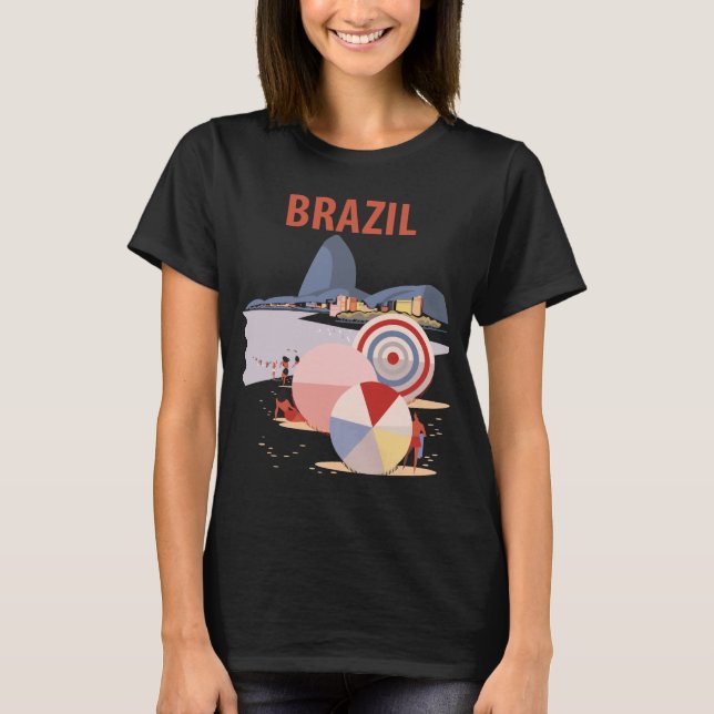 Brasilien T Shirt (Framsida)