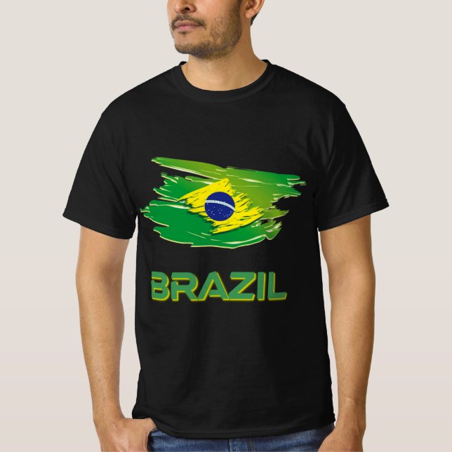 Brasilien T Shirt (Framsida)