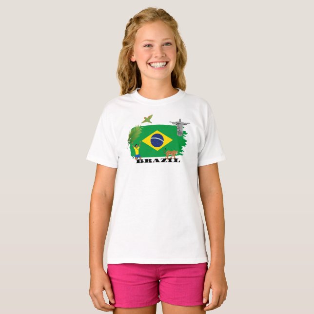 BRASILIEN T SHIRT (Hel framsida)