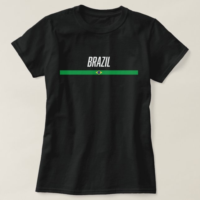 Brasilien T Shirt (Design framsida)