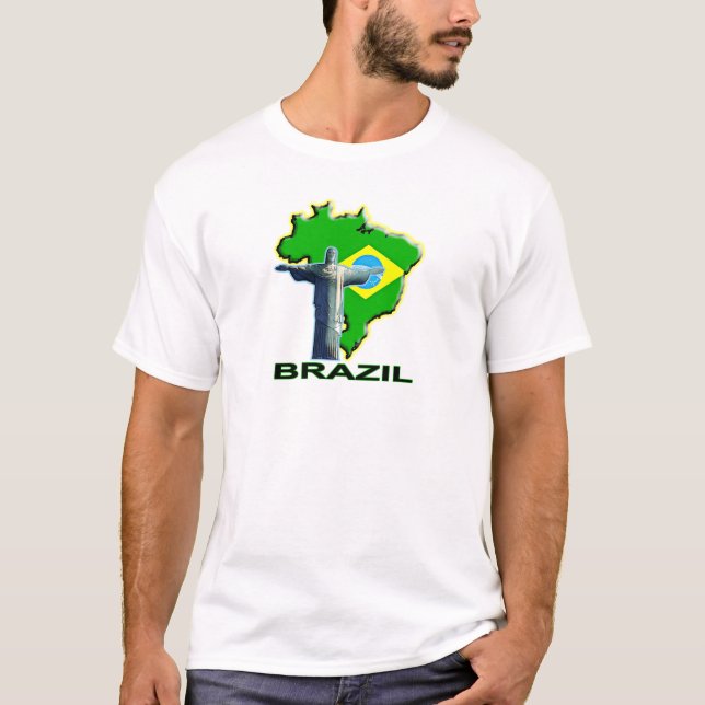 Brasilien T-shirt (Framsida)
