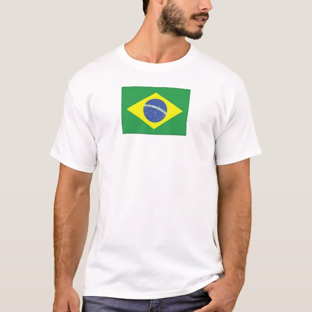 Brasilien Tee Shirt (Framsida)