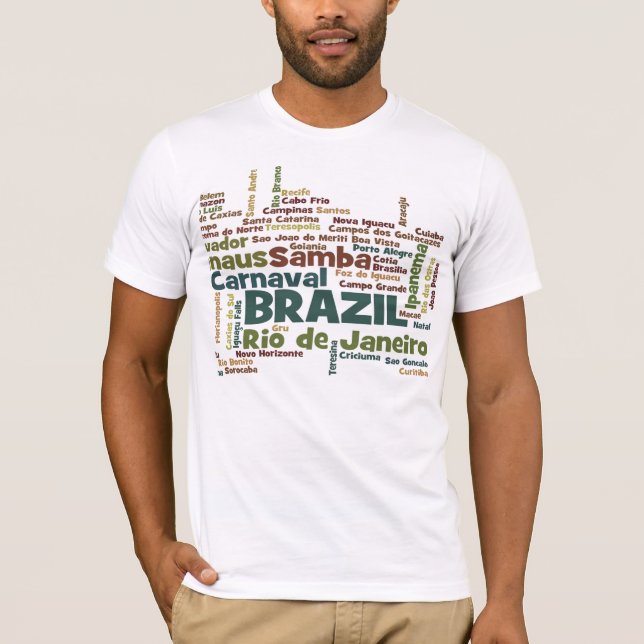 BRASILIEN TEE SHIRT (Framsida)