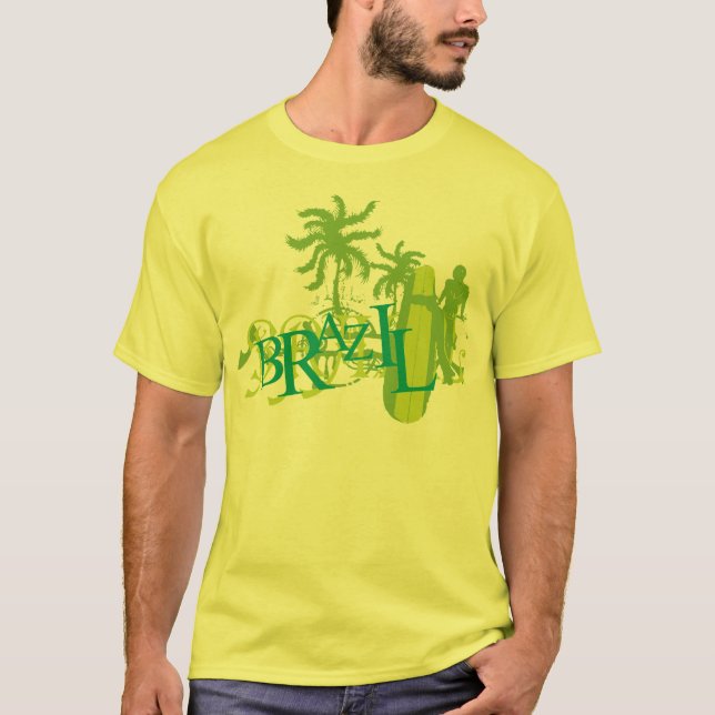Brasilien Tee Shirt (Framsida)