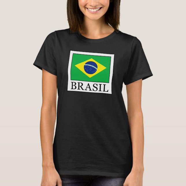 Brasilien Tee Shirt (Framsida)