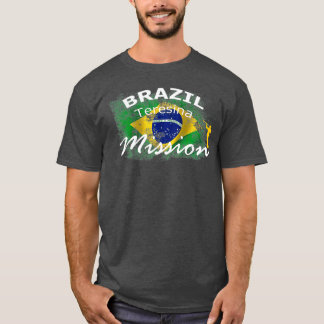 Brasilien Teresina Mormon LDS Uppdrag missionär T Shirt
